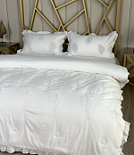 Комплект постельного белья с одеялом "Emilia Amoret the new", Молочный