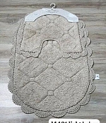 Коврик хлопковый "Miss Mari", Lace Light Beige
