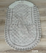 Коврик хлопковый "Miss Mari", White Sand