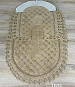 Коврик хлопковый "Miss Mari", Medium Beige