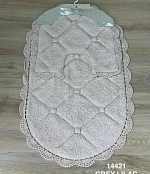 Коврик хлопковый "Miss Mari", Lace Grey Lilac