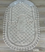 Коврик хлопковый "Miss Mari", Light Beige
