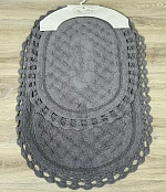 Коврик хлопковый "Miss Mari", Dark Grey