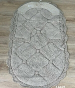 Коврик хлопковый "Miss Mari", Lace White Sand